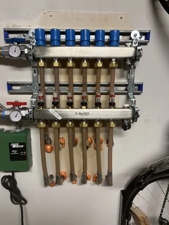 Plumber performing Leak Detection at a residential property in Mount Carmel